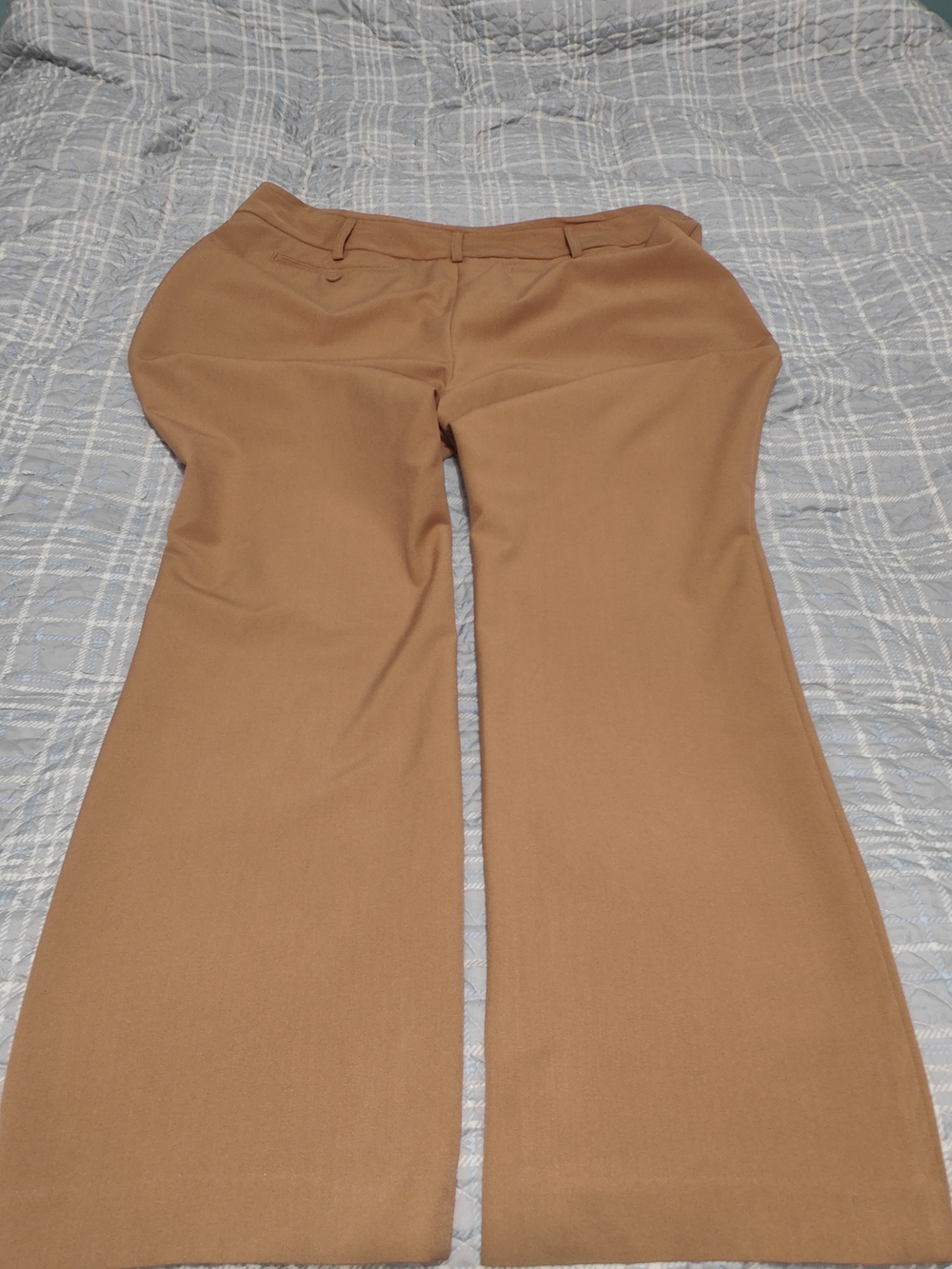 Worthington Camel Flare Pants